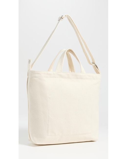Baggu Natural Horizontal Zip Duck Bag
