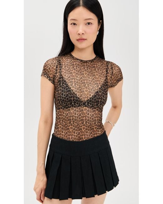 Miaou Black Mini Tee