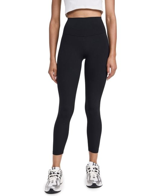 Splits59 Blue High Waist Cropped Leggings