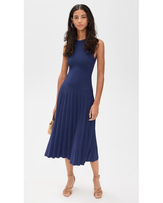 Staud Blue Elyse Dress