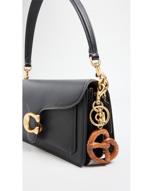 COACH Small Pretzel Bag Charm Keychain | Lyst