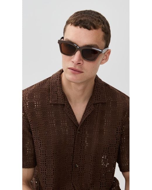 Jacquemus Multicolor Carre Sunglasses