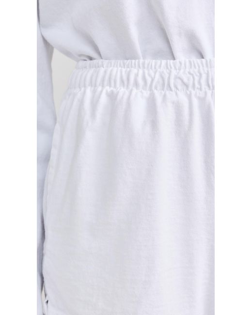 PERFECTWHITETEE White Perfecttee Tennessee Jersey Pull On Short
