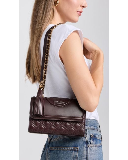 Tory Burch Fleming Small Convertible Shoulder Bag Lyst Canada