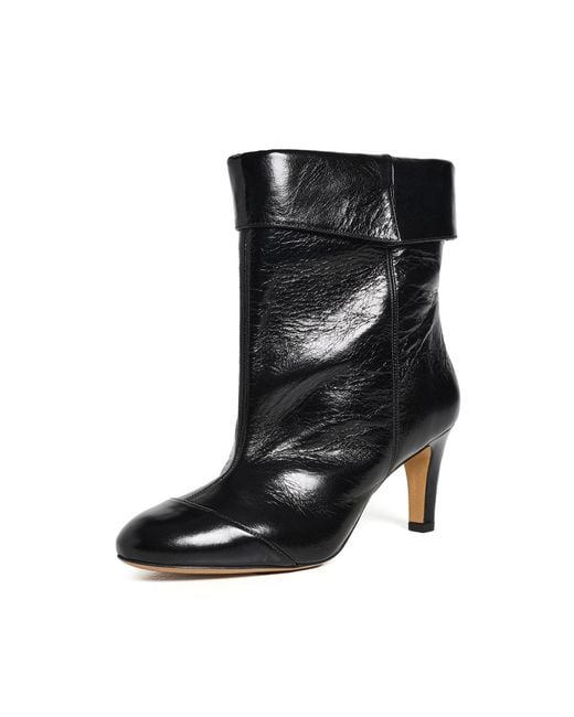 Isabel Marant Black Eldra Heeled Boots