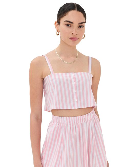 Le Bos Red Martha Top