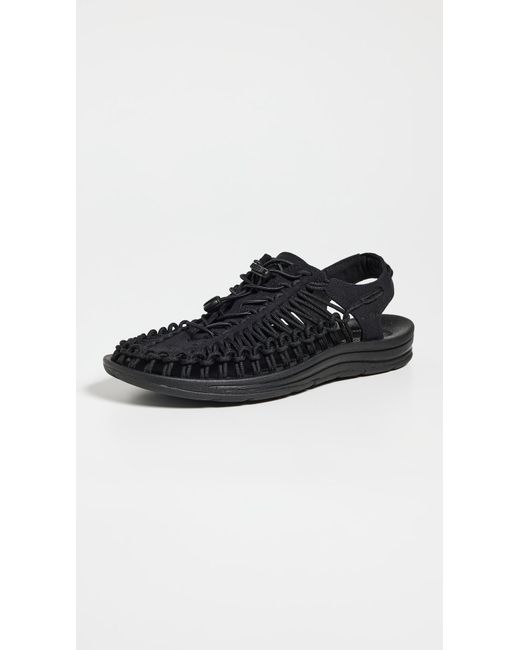 Keen Black Uneek Sandals for men