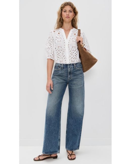 Ba&sh White Beatrice Shirt