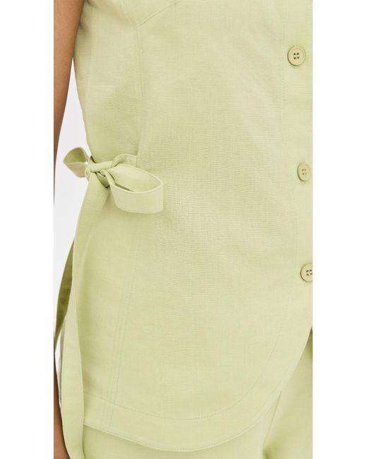 ALIGNE Multicolor Ozais Linen Top