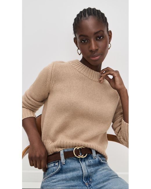 La Ligne Blue Solid Mini Marin Sweater
