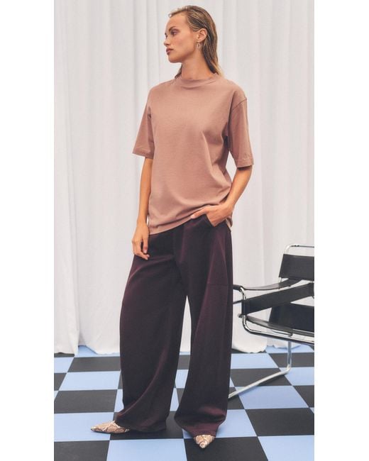 Tibi Black Active Knit Winslow Pants