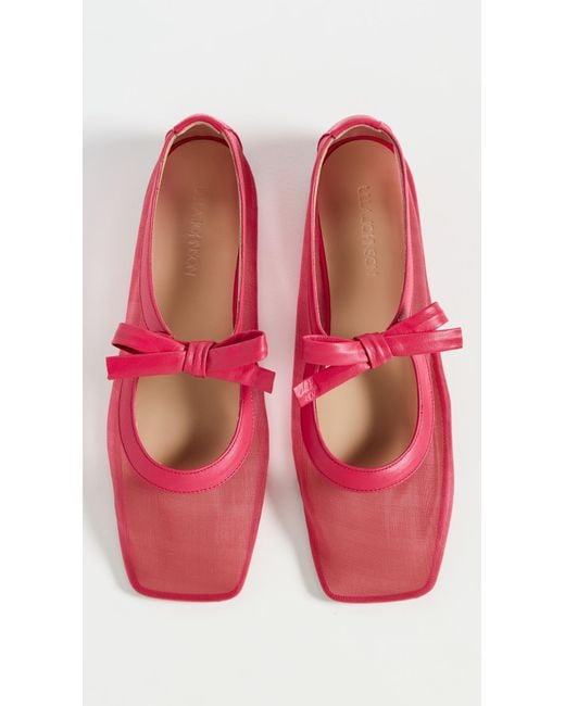 Ulla Johnson Pink Cleo Flats