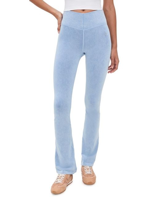 Fp Movement Blue Go To Smooth Flare Leggings