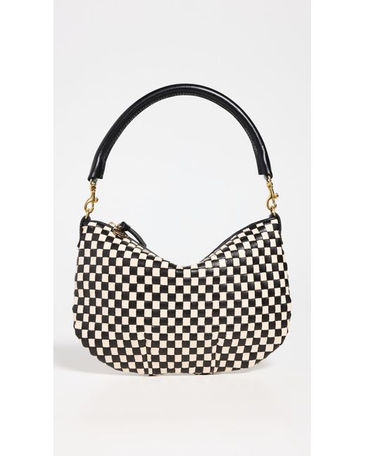 Clare V. White Petite Moyen Messenger Bag