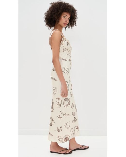 Bailey Rose White Midi Dress