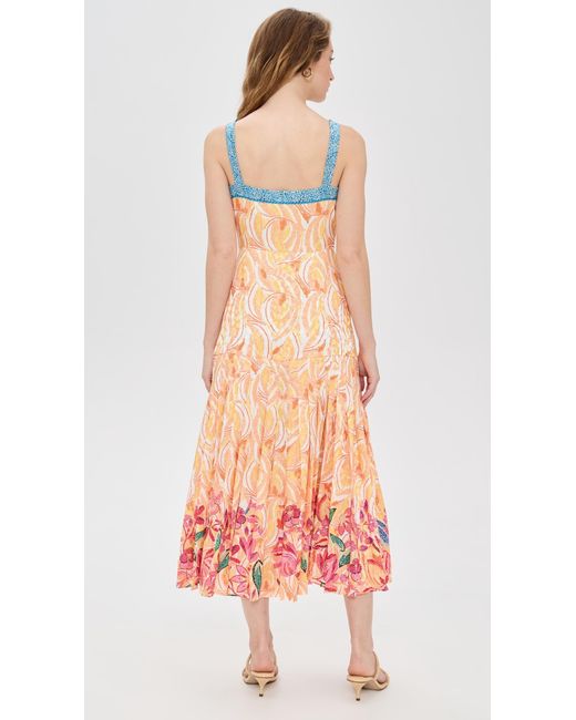 Saloni Pink Karen Dress