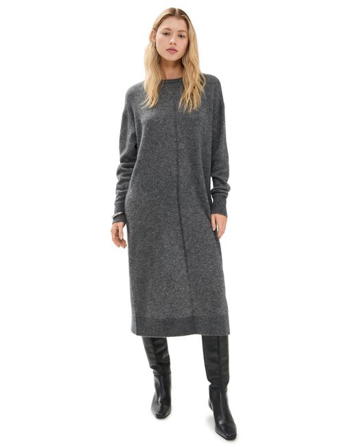 Apiece Apart Black Softest Tissue Weight Dress