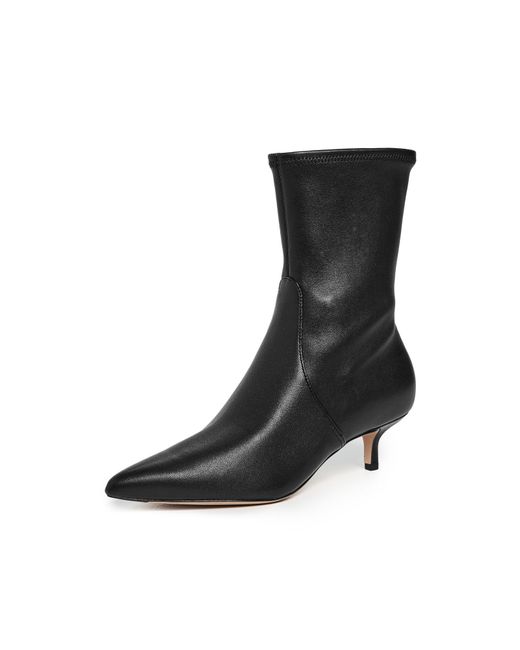 Veronica Beard Black Lisa Stretch Booties