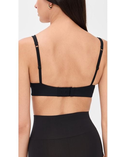 Commando Black Classic Plunge Underwire Bra