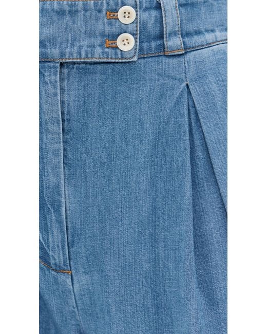 Jenni Kayne Women's Blue Newport Pants