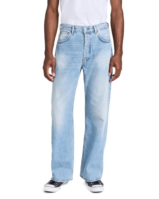 Acne Blue 2021 Loose Fit Jeans for men