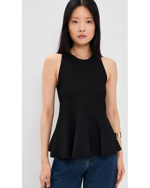 Line & Dot Black Amina Top