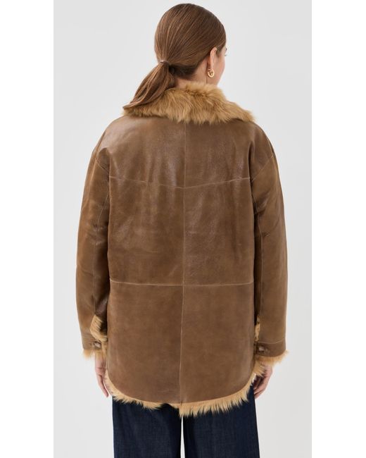 Twp Brown Aspen Bomber Jacket