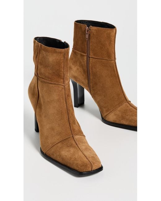 Staud Black Hendrix Ankle Boots