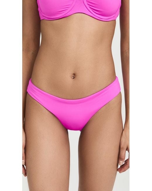 LSPACE Pink Sandy Bikini Bottoms