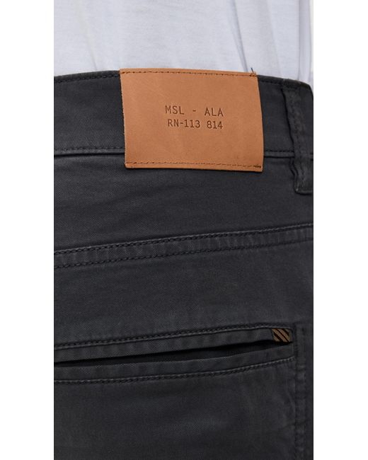 Billy Reid Black Cochran Jeans for men
