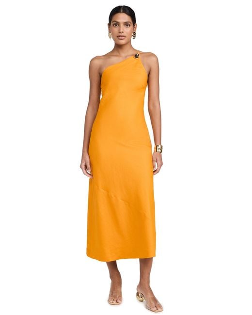 Cult Gaia Orange Rinley Dress