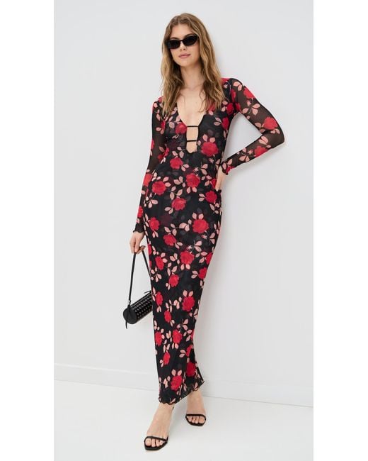 RESA Red Esme Maxi Dress