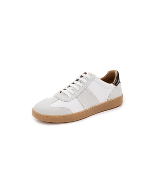 Allen Edmonds White Ludlow Sneakers for men