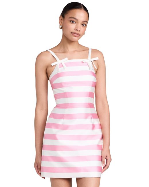 Rebecca Vallance Pink Jocelyn Mini Dress