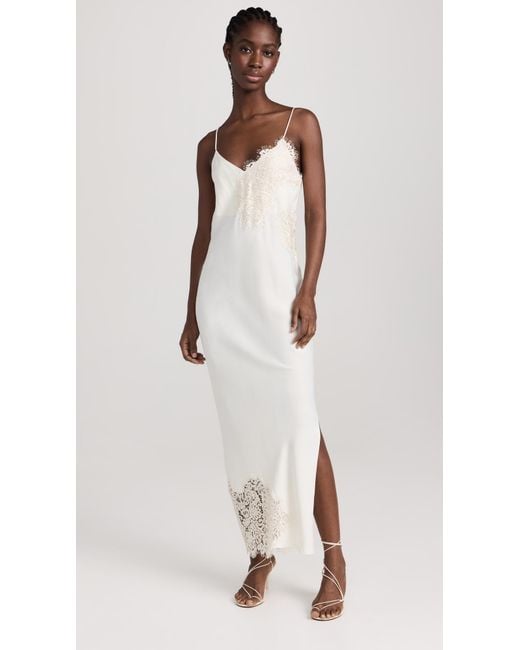 Rohe White Lace Camisole Dress
