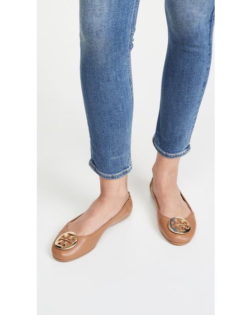 tory burch travel ballet flats