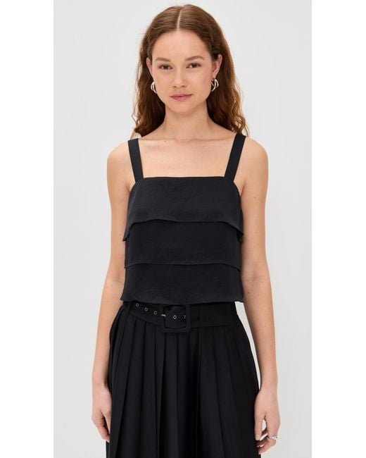 Ramy Brook Black Sloan Blouse