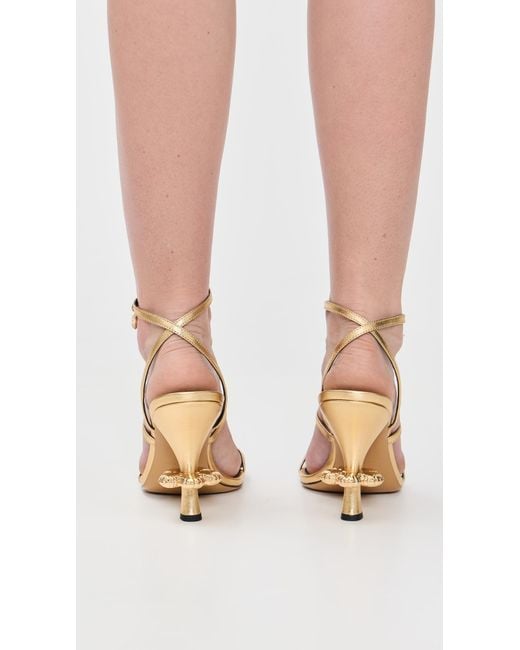 Marc Jacobs Black The Daisy Heels