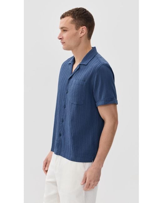 Rails Blue Ohana Shirt for men