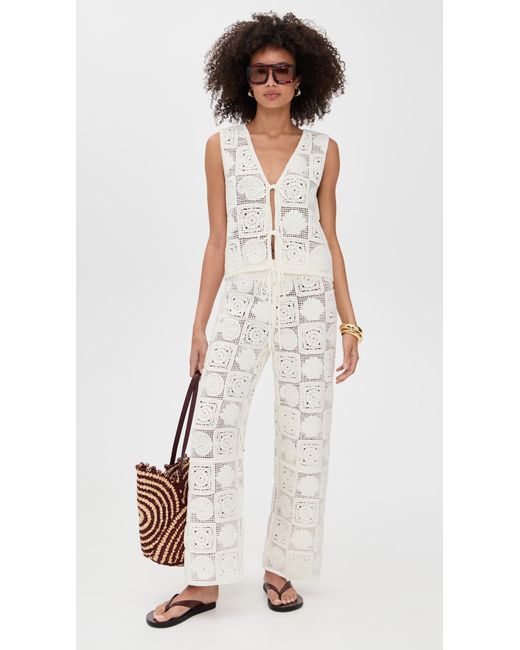 Rails White X Lspace Maja Pants