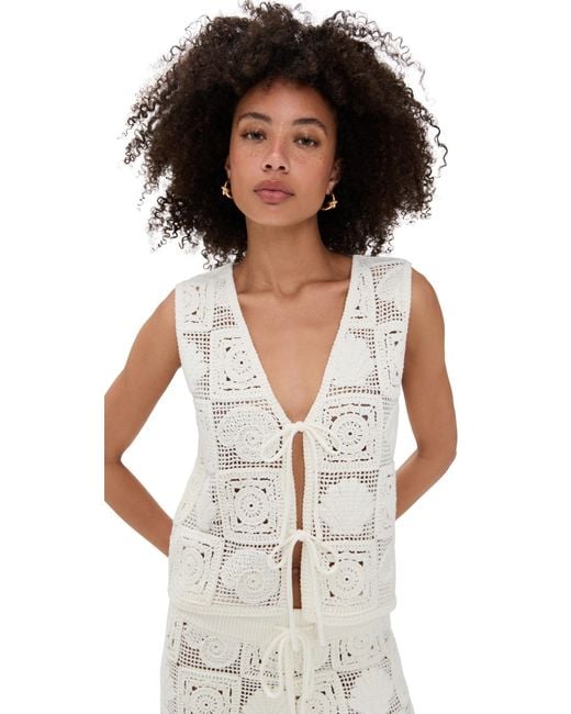 Rails White X Lspace Paz Top