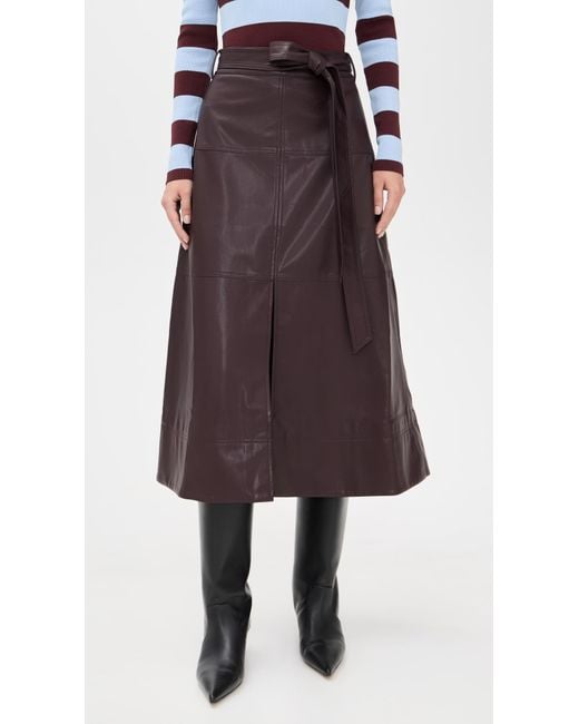 Tanya Taylor Black Hudley Skirt