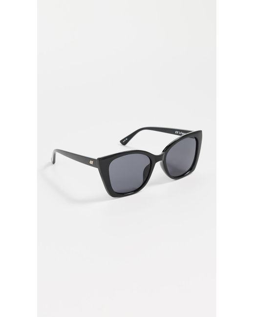 Le Specs Black Incantation Sunglasses