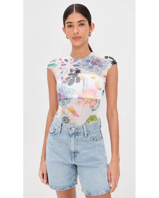AFRM Blue Nina Top