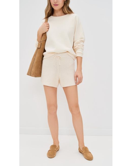 La Ligne Natural Crochet Jane Short