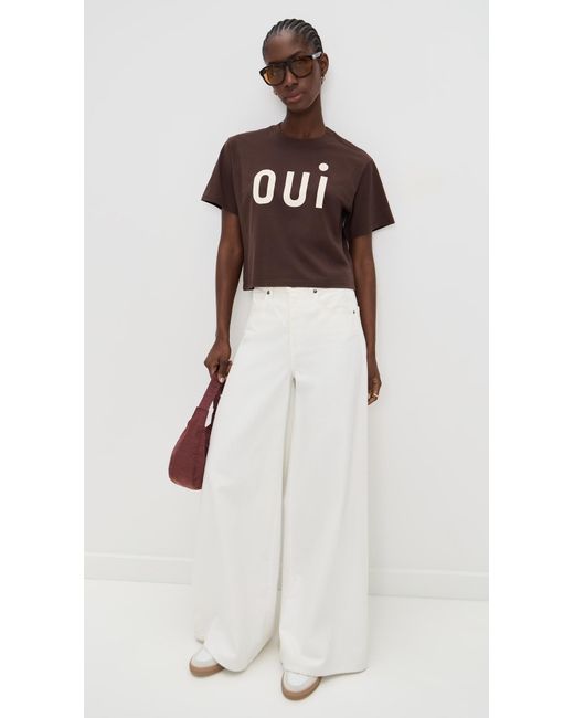 Clare V. Brown Le Carre Tee