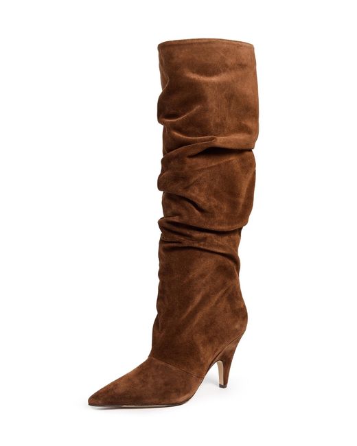 Alexandre Birman Brown Tati Slouch Boots
