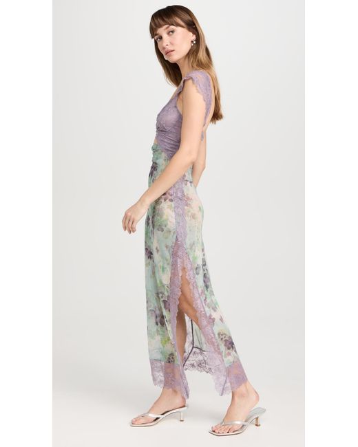 Free People White Free Peope Suddeny Fine Maxi Sip