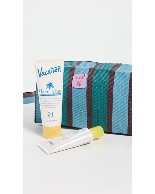 Gunes Blue Cosmetic Case