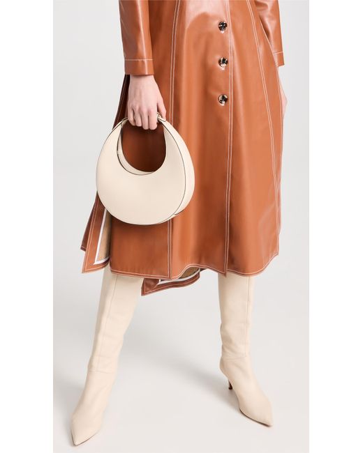 Staud Natural Mini Moon Bag